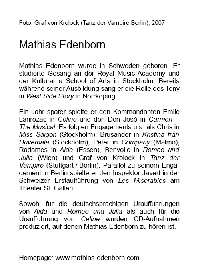 Autogrammkarte hinten Autogrammkarte hinten